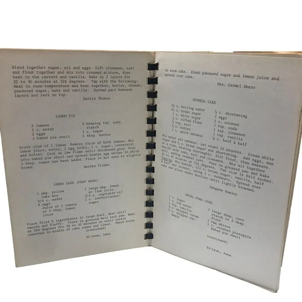 Vintage Veterans cookbook‎ From our Kitchen to yours Leon Iowa V.F.W. Auxiliary